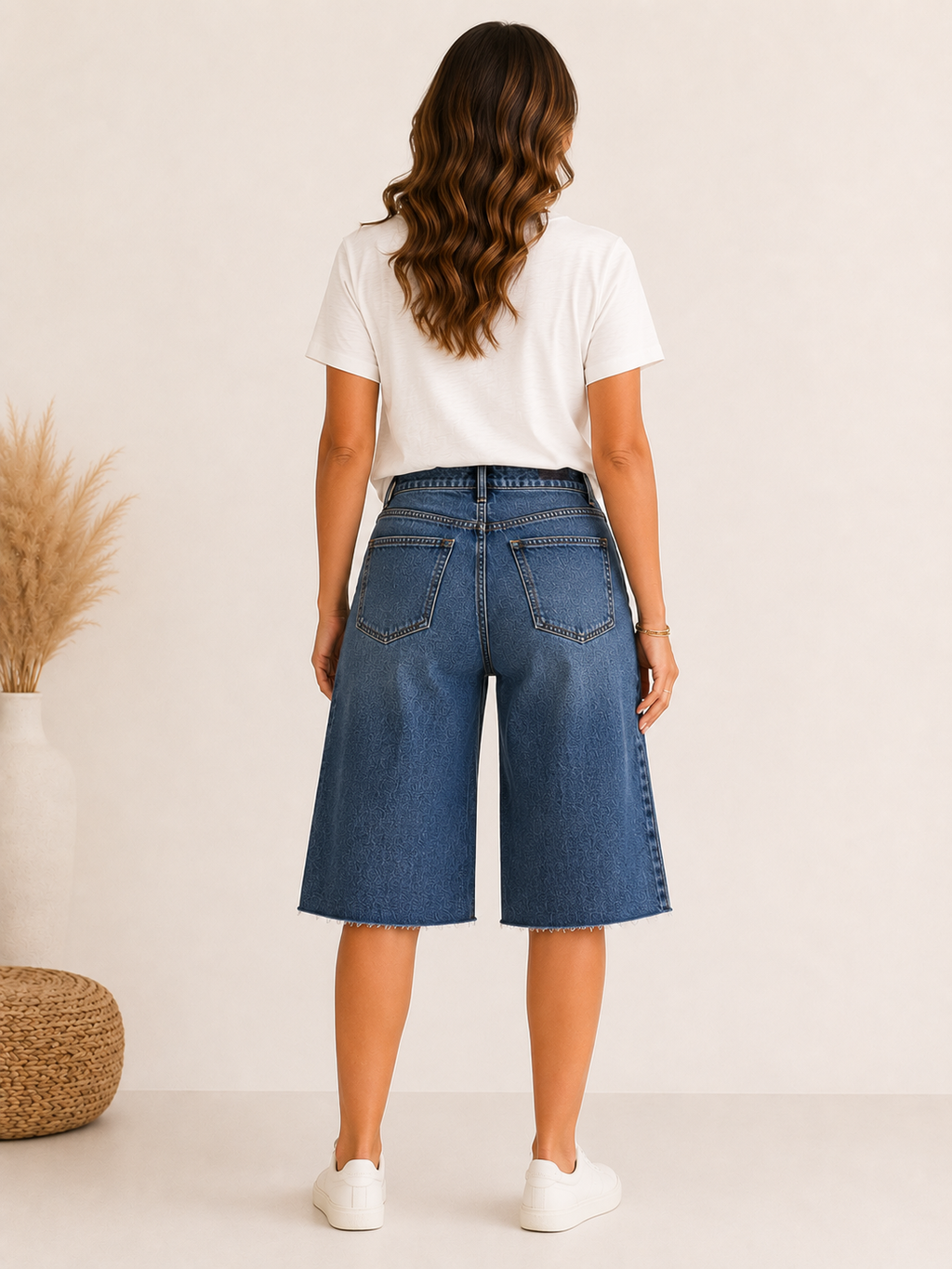 Bermuda en Jean Femme