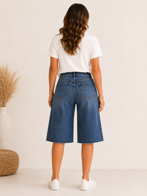 Bermuda en Jean Femme