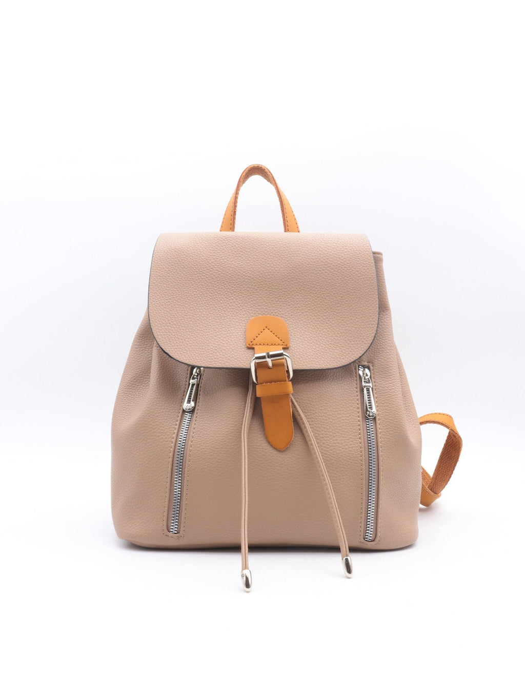 Sac à dos Flora & Co beige – vue de face