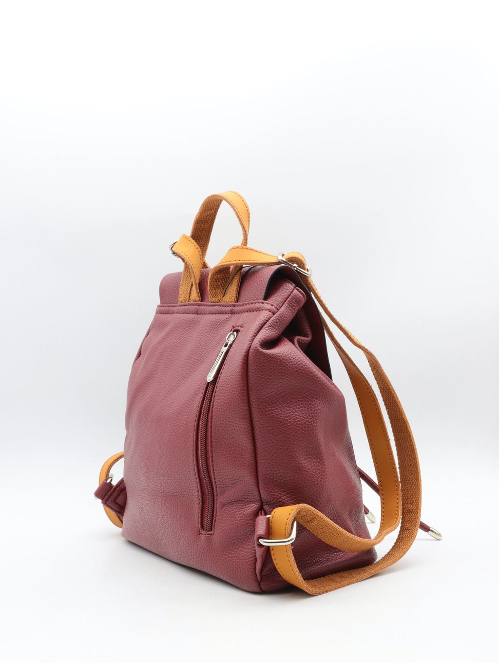 Sac à dos Flora & Co bordeaux – vue de côté
