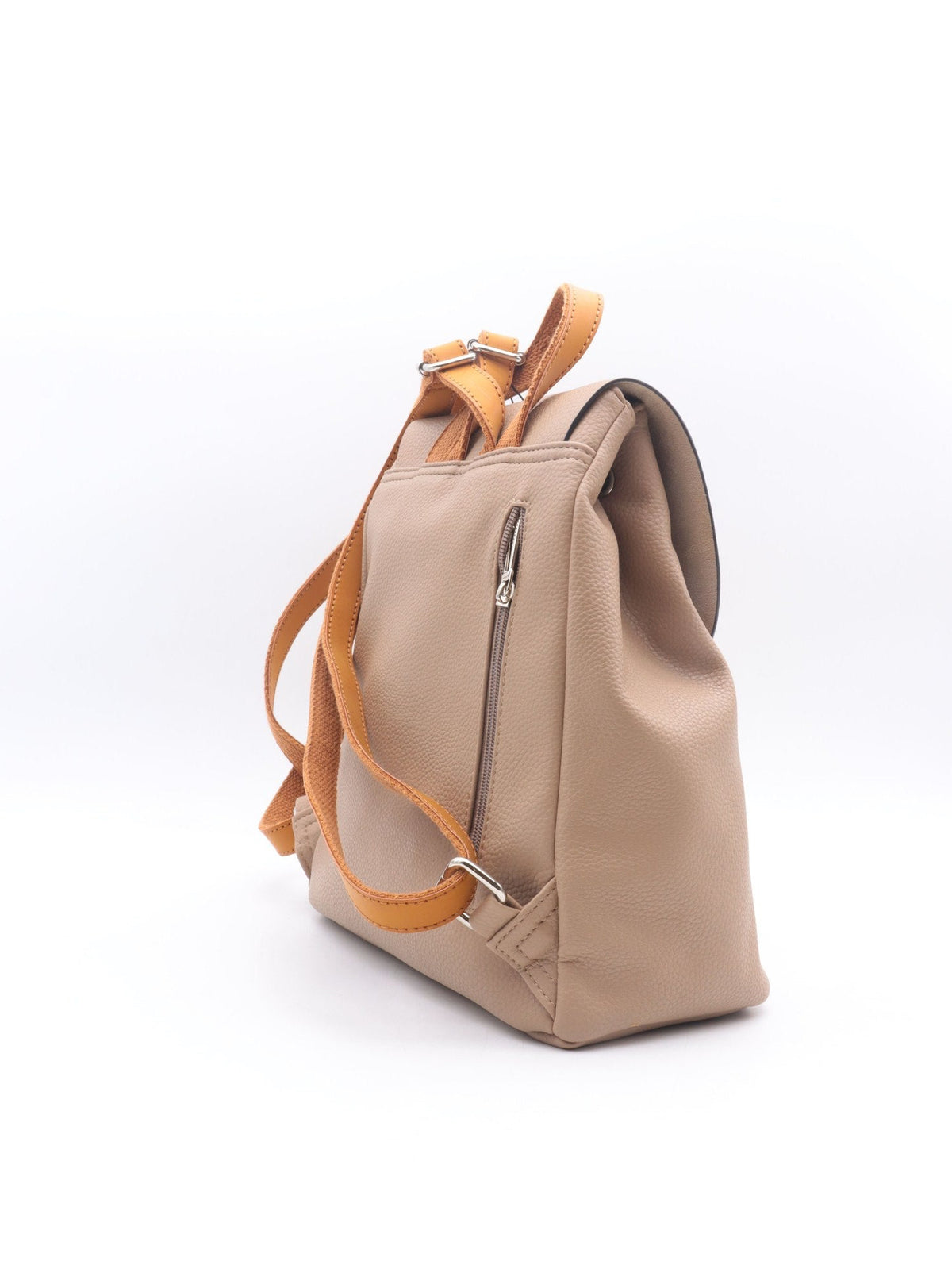 Sac à dos Flora & Co beige – vue de côté